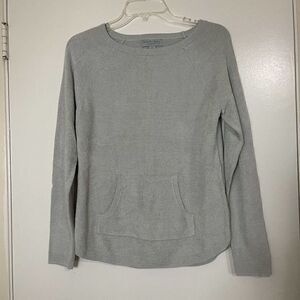 Barefoot Dreams Cozy Chic Mint green pullover crew neck sweater size XS